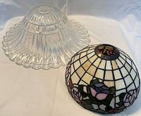 Both lamp shades side by side showing overall appearance