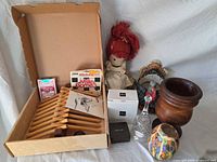 Lot overview showing all items together