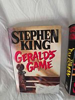 Front cover of Gerald's Game showing title and author
