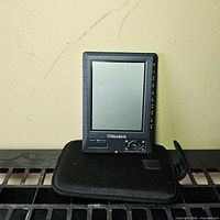 Front view of Aluratek Libre eBook Reader Pro on sleeve