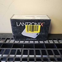 Front of sealed Lantronix xPrintServer Network Edition retail box