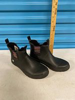 Both boots side view showing overall design and size reference