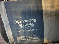 Armstrong Flooring Commercial logo on box