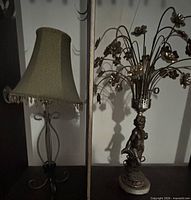 Both table lamps side by side showing overall design