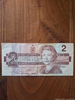 Full view of front side of 1986 $2 bill