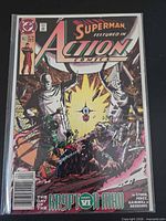 Front cover in bag and board