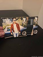 Front cover of digipak showing artist and title