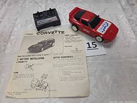 Car, controller, instruction sheet group shot