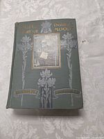 Front cover showing title, decorative binding and photo inset