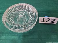 Top view showing diamond pattern and dimensions reference tag