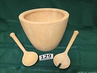 bowl front with servers