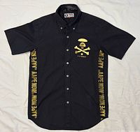Front view of shirt showing overall design