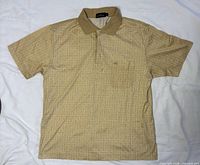 Full front view of Balenciaga polo shirt