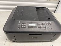 Overall view of Canon printer closed
