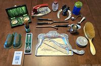 all 18 items laid out