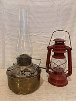 Both lamps side by side showing overall appearance and relative sizes