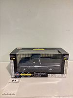 Front view of boxed 1:24 Motor Max 1965 Chevy C10 model