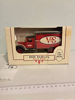 Front view of boxed 1931 Delivery truck bank