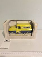 Front view of boxed SpecCast 1957 Chevy panel truck Nesquik edition