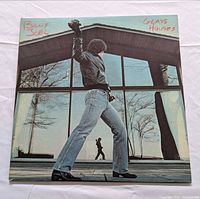 Front album jacket showing Billy Joel pose