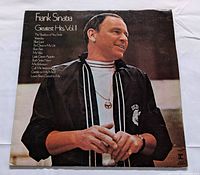 Front sleeve showing album title and portrait of Frank Sinatra
