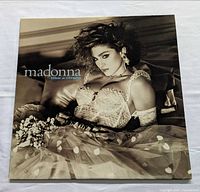 Front album cover of Madonna Like a Virgin LP