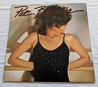 Front album jacket with Pat Benatar photo and title