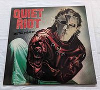 Front cover of LP with Metal Health artwork