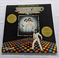 Front cover of Saturday Night Fever soundtrack gatefold
