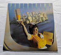 Front sleeve of Supertramp Breakfast in America LP