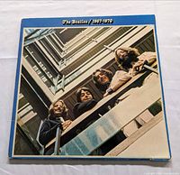 Front cover of The Beatles 1967-1970 gatefold album