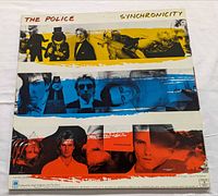 Front sleeve of The Police Synchronicity LP