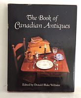 Front cover of The Book of Canadian Antiques hardcover book