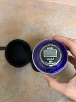 Top view showing NSD logo and digital counter on gyroscopic exerciser