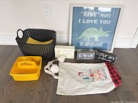 Group shot of all seven items