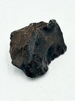 Front angle of mahogany obsidian showing banding