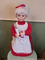 Full view of Mrs. Santa figure