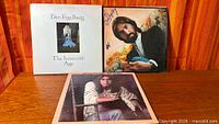 Front view of all three Dan Fogelberg album covers