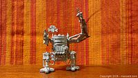 Front view of assembled metal Ork Killa Kan miniature