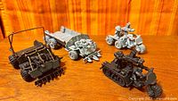 Four Ork vehicles overview