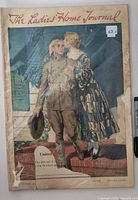 Front cover of September 1917 Ladies’ Home Journal showing soldier and woman illustration