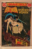 Front cover of The Brave and the Bold #105 comic bagged