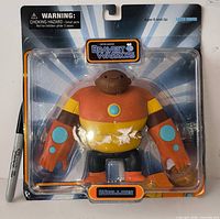 Front view of sealed 2013 Bravest Warriors Wallow action figure blister pack