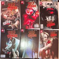 Six Self Storage comic books issues #1-6 laid out front covers visible