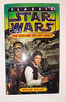Front cover of Star Wars "Han Solo and the Lost Legacy" paperback