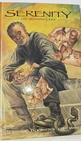 Front cover showing title Serenity: The Shepherd's Tale, painted art, creator credits Joss Whedon, Zack Whedon, Chris Samnee.