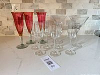 Group shot of all 11 glasses