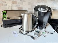 Group shot of all four appliances on countertop