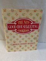 Front cover of cookbook with dust jacket