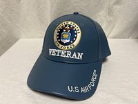 Front angled view showing cap design and embroidery